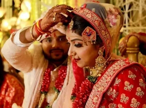 Dr. Gourav & Dr. Ankita on their wedding day